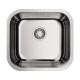 Кухонная мойка Omoikiri Omi 44-U/I-IN нержавеющая сталь 44,5x41,5 см 4993189