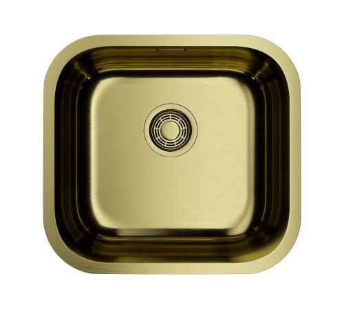 Кухонная мойка Omoikiri Omi 44-U/I-LG светлое золото 44,5x41,5 см 4993268