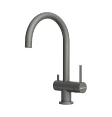 Смеситель для кухни Omoikiri Yamada-P-PL с подключением фильтра платина 4974337