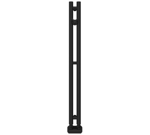 Полотенцесушитель водяной Сунержа Нюанс EU50 10x86.6 см нижнее подключение матовый черный 31-0212-0840