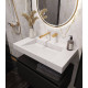 Раковина мебельная Armadi Art Flat 81х45.2х8 см прямоугольная белая 859-080-CLCT