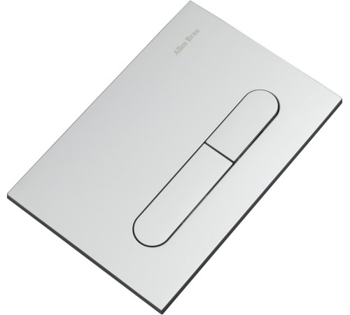 Клавиша смыва Allen Brau Project Color 23.1x15.7 см хром матовый 9.2PR01.MG