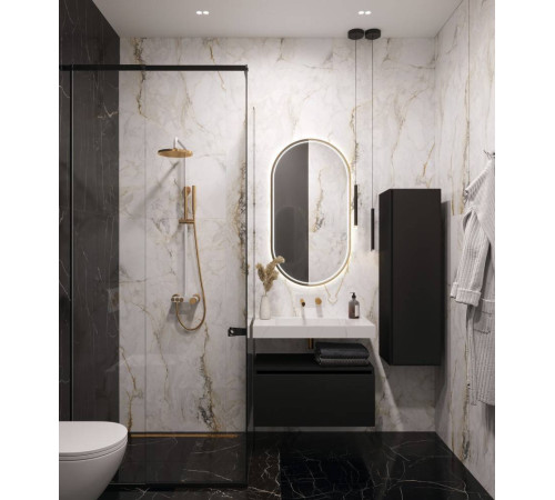 Раковина мебельная Armadi Art Flat 81х45.2х8 см прямоугольная белая 859-080-CLCT