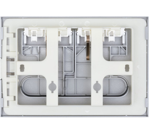 Клавиша смыва Allen Brau Project Color 23.1x15.7 см хром матовый 9.2PR01.MG