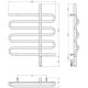 Полотенцесушитель электрический Сунержа Эпатаж 3.0 608x800 мм правый золото 03-5851-8060