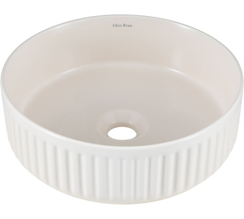 Раковина-чаша Allen Brau Fantasy 36х36х12 см айвори 4.11032.IV