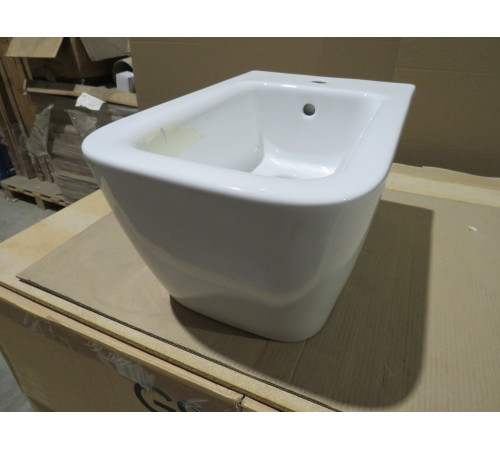 Биде подвесное GSI Nubes 550x350 мм с отверстием под смеситель без крепежа 9665111