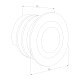 Подсветка для лестниц и дорожек MRL LED 1107 белый