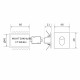Подсветка для лестниц MRL LED 1102 белый
