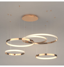 Подвесной светодиодный светильник с пультом управления 90175/5 медный