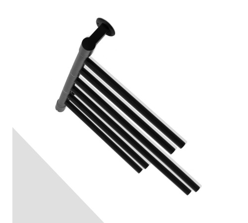 Полотенцесушитель электрический Energy I chrome G3 Double RAL 9005 EETRIG3DO00000R905M