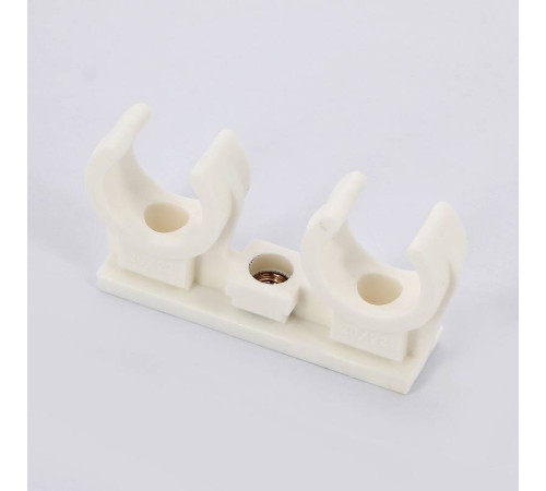 Хомут для труб Walraven BIS StarLock 20-22 мм двойной с латунной втулкой M6 0853222