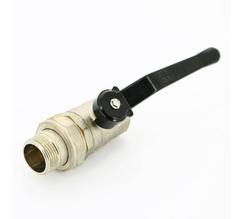 Кран шаровой LD Pride НВ 1 полнопроходной с разъемным соединением ручка 47.307.25