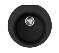 Кухонная мойка Omoikiri Miya 50-R-BL Tetogranit 50.5x49 см черный 4993502