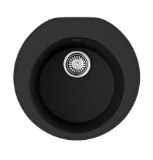 Кухонная мойка Omoikiri Miya 50-R-BL Tetogranit 50.5x49 см черный 4993502