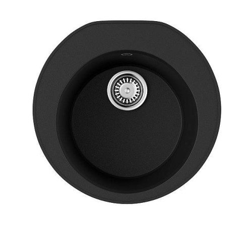 Кухонная мойка Omoikiri Miya 50-R-BL Tetogranit 50.5x49 см черный 4993502