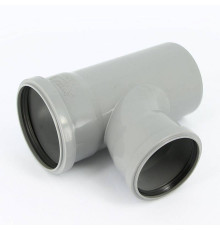 Тройник канализационный Ostendorf HT 110x90 мм 87° 115430