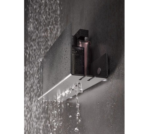 Полочка для душа KEUCO UNIVERSAL 320x101x120 мм черный матовый 24952 370000