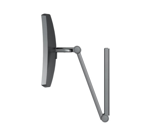 Косметическое зеркало Keuco iLook move настенное черный шлифованный хром 17613 130000