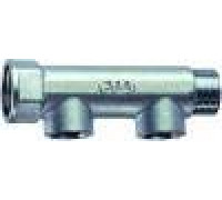 Коллектор нерегулируемый FAR 1 1/4 ВР-НР 2 отвода 1/2 ВР межосевое 50 мм FK 3600 114