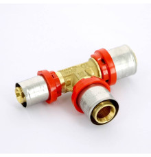 Тройник пресс Tiemme 20х20х16 мм 1650045