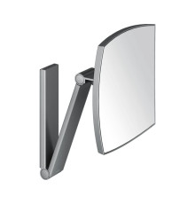 Косметическое зеркало Keuco iLook move настенное черный шлифованный хром 17613 130000