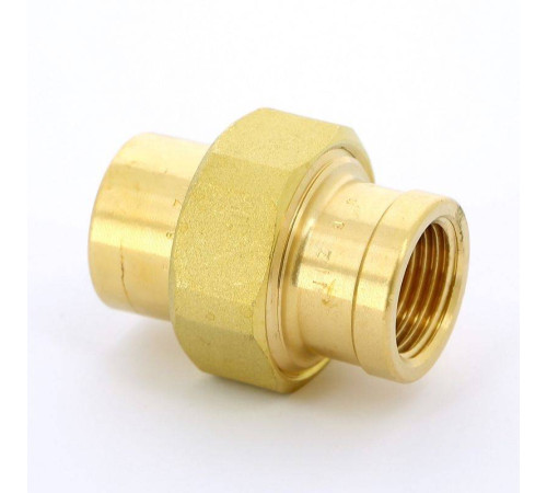 Разъемное соединение ВВ Viega 1/2 коническое уплотнение бронза 446932