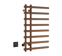 Полотенцесушитель электрический Boheme с панелью управления медь 722-CB