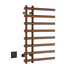 Полотенцесушитель электрический Boheme с панелью управления медь 722-CB