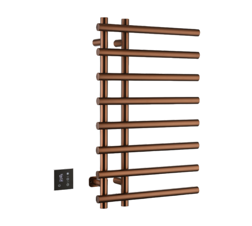 Полотенцесушитель электрический Boheme с панелью управления медь 722-CB