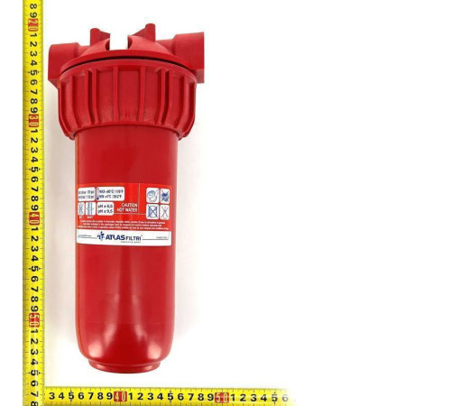 Корпус фильтра Atlas Filtri 10 Senior Plus HOT 1/2 3P SX AB RA111P218