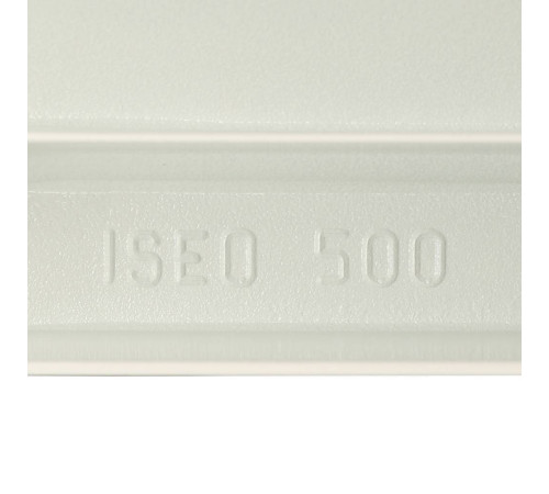 Радиатор алюминиевый Global ISEO 500 14 секций боковое подключение RAL 9010 IS05001014