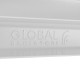 Радиатор алюминиевый Global ISEO 500 8 секций боковое подключение RAL 9010 IS05001008