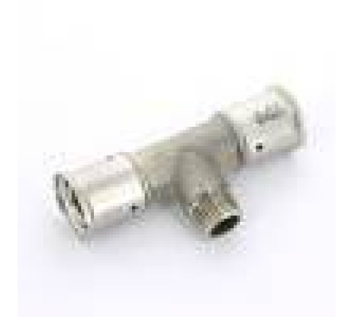 Тройник пресс Henco латунный 26x1x26 НР 14P-260626