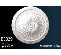 Розетка потолочная Perfect полиуретановая с орнаментом 310 мм B3029