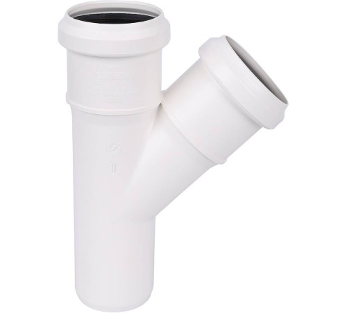 Тройник Sinikon Комфорт Плюс D 50x50x45° 508013.k