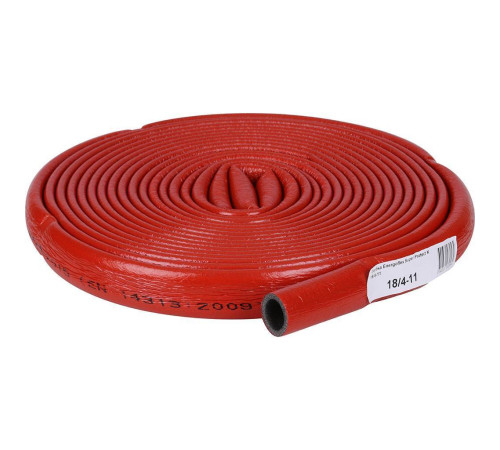 Трубка теплоизоляционная Energoflex Super Protect 18/4 красный 11 м EFXT0180411SUPRK