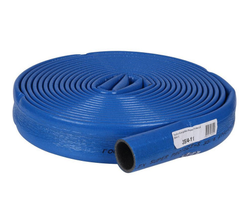 Трубка теплоизоляционная Energoflex Super Protect 35/4 синий 11 м EFXT0350411SUPRS