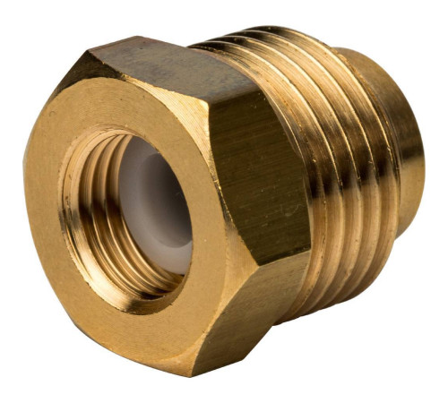 Термоманометр радиальный STOUT 80 мм 1/2 6 бар с запорным клапаном SIM-0006-800615