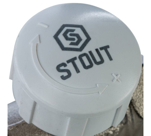 Клапан термостатический STOUT прямой 1/2 SVT-0001-000015