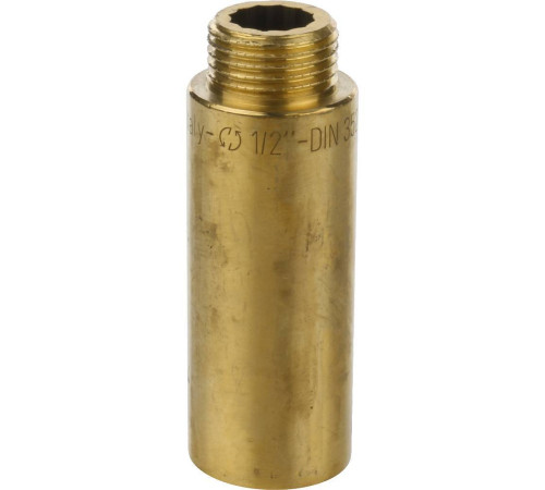 Удлинитель латунный STOUT 1/2 x 65 мм SFT-0001-001265