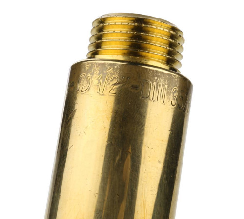 Удлинитель латунный STOUT 1/2 x 100 мм SFT-0001-012100