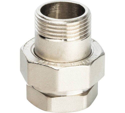 Соединение разъемное STOUT американка ВН никелированное 1 O-ring SFT-0041-000001