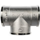Тройник латунный никелированный STOUT ВВ 1 1/2 SFT-0020-000112