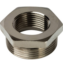 Футорка никелированная STOUT 1 1/2x1 SFT-0029-001121