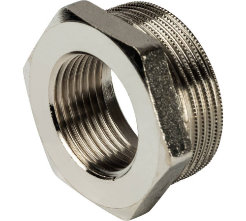 Футорка никелированная STOUT 1 1/2x1 SFT-0029-001121