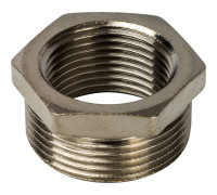 Футорка никелированная STOUT 1 1/2x1 1/4 SFT-0029-112114