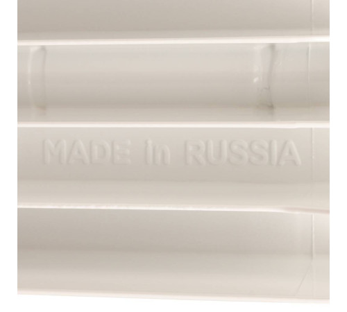 Радиатор биметаллический STOUT Space 500 9 секций боковое подключение RAL 9016 SRB-0310-050009
