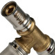 Тройник переходной STOUT 20х20х16 пресс для металлопластиковых труб SFP-0005-202016