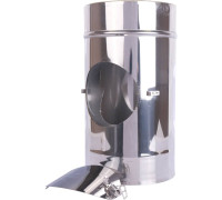 Труба дымохода Jeremias ДКВ 250 мм с лючком ревизии D 130 мм ДКВ68 130